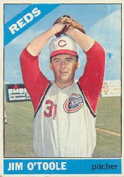 1966 Topps Baseball Cards      389     Jim O Toole